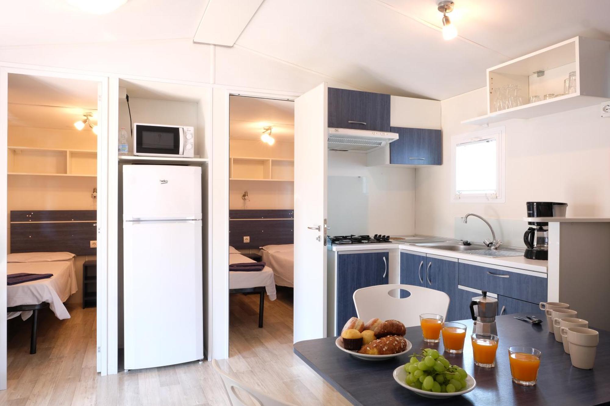 Happy Camp Mobile Homes In Camping Village Rosapineta Rosolina Mare Exterior photo