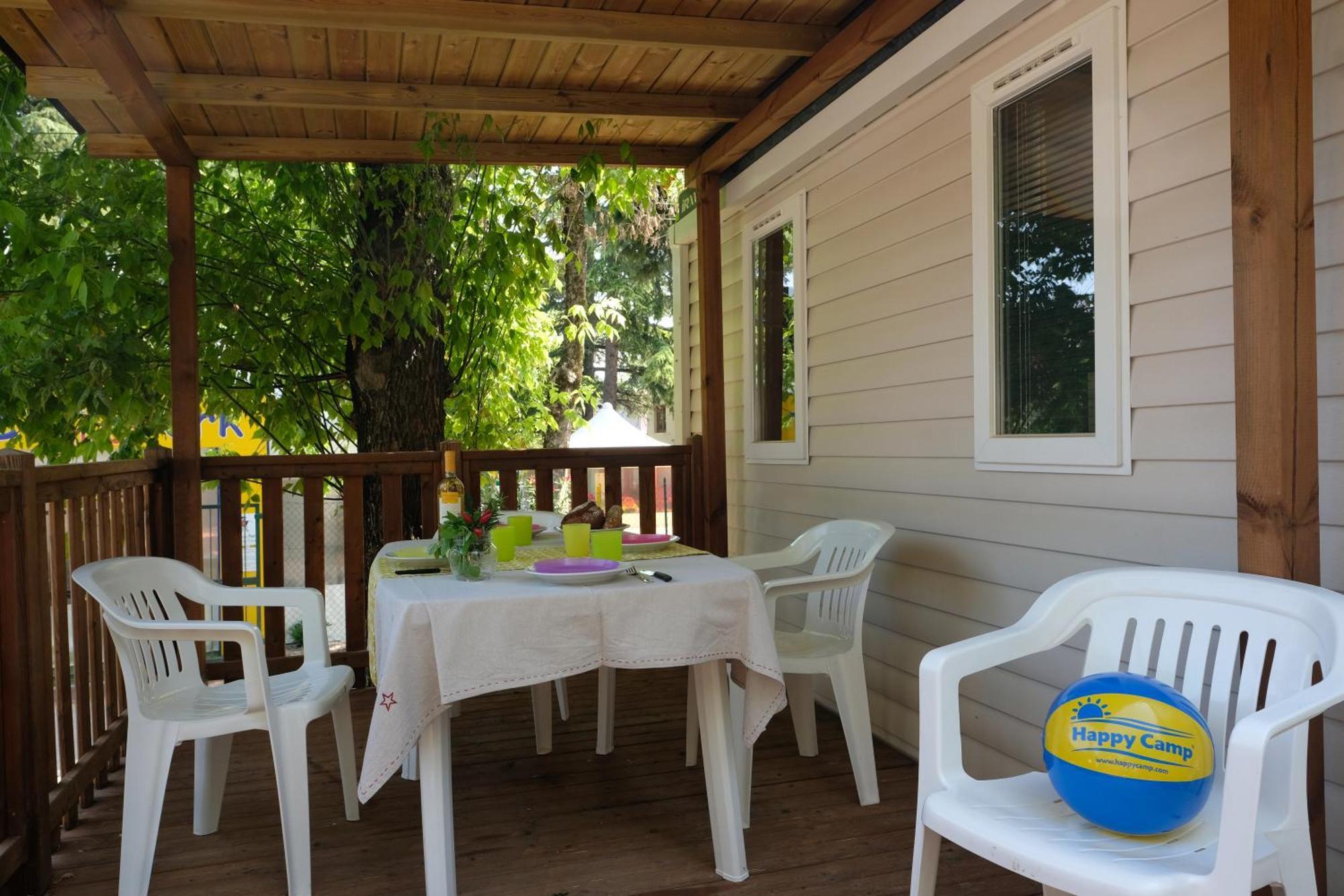 Happy Camp Mobile Homes In Camping Village Rosapineta Rosolina Mare Exterior photo